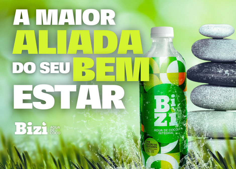 Bizi Água de Coco: uma aliada em diversos tratamentos de saúde.